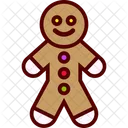 Ginger Man Cookie Icon