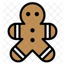 Cookie Ginger Bread Biscuit Icon