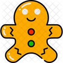 Bread Cookie Ginger Icon
