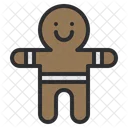 Ginger Bread Gingernread Cookie Icon