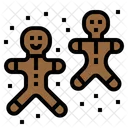 Ginger Bread Cookie Bread Icon