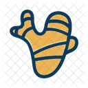 Ginger Curcuma Food Icon