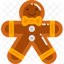 Gingerbread Food Vector Icon