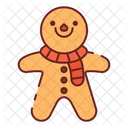Gingerbread Cookie Cake Icon