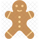 Gingerbread Christmas Dessert Icon