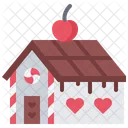 Gingerbread House Fantasy Icon