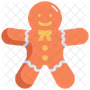 Gingerbread Cookie Christmas Icon