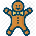 Gingerbread Christmas Cookie Icon