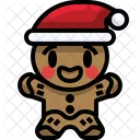 Gingerbread Cookie New Year Icon