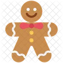 Gingerbread Cookie Xmas Icon