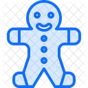 Gingerbread Cookie Man Man Icon