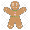 Gingerbread Gingerbread Man Christmas Icon