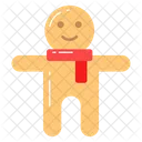 Gingerbread Bread Baked Icon