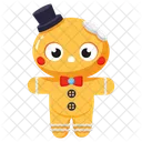 Gingerbread Cookie Biscuit Food Icon