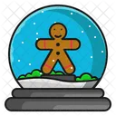Gingerbread crystal ball  Icon
