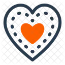 Gingerbread heart  Icon