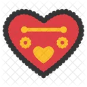 Gingerbread heart  Icon