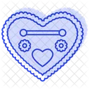 Gingerbread Heart Gingerbread Heart Icon