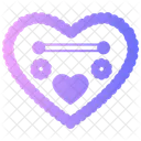 Gingerbread heart  Icon