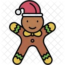 Gingerbread Christmas Cookie Icon