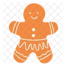 Gingerbread Christmas Cookie Icon