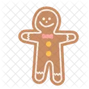 Gingerbread Cookie Icing Icon