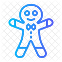 Gingerbread Gingerbread Man Bread Icon