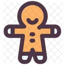 Gingerbread Christmas Cookies Icon