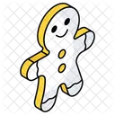 Gingerbread Cookie Snack Icon