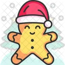 Gingerbread Man Gingerbread Christmas Icon