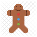 Gingerbread Christmas Cookie Icon