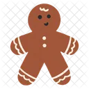 Gingerbread Gingerbread Man Christmas Icon