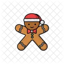 Gingerbread Man Gingerbread Christmas Icon