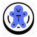 Gingerbread Man Gingerbread Cookie Icon