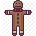 Gingerbread Man Cookie Gingerbread Icon