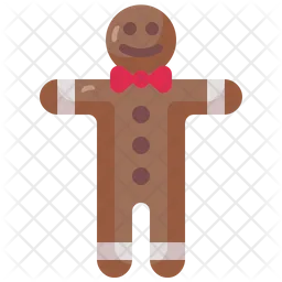 Gingerbread Man  Icon