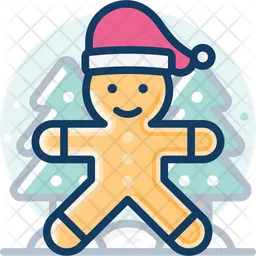 Gingerbread Man  Icon