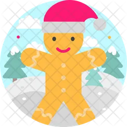 Gingerbread Man  Icon