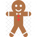 Gingerbread Man Gingerbread Christmas Icon