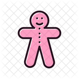 Gingerbread Man  Icon