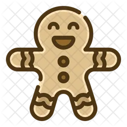 Gingerbread Man  Icon