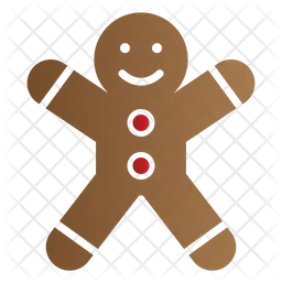 Gingerbread Man  Icon