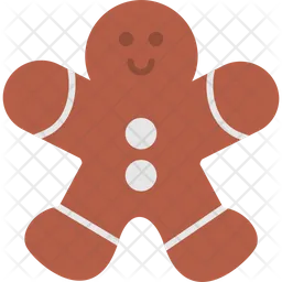 Gingerbread Man  Icon