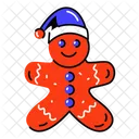 Gingerbread Man Cookie Cookies Gingerbread Icon