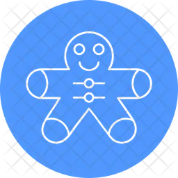 Gingerbread Man  Icon