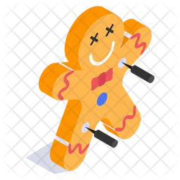 Gingerbread Man  Icon