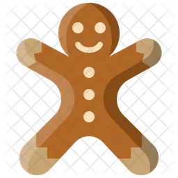 Gingerbread Man  Icon