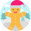 Gingerbread Man Icon