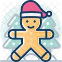 Gingerbread Man Icon
