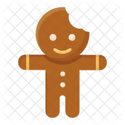 Gingerbread Man  Icon